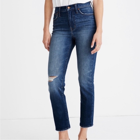 Madewell Denim - MADEWELL The Perfect Vintage Crop Jean